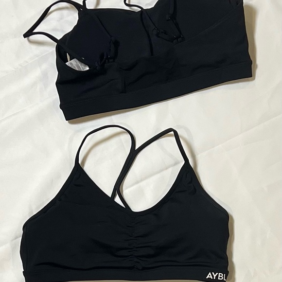 AYBL Other - AYBL Black Sports Bra Duo